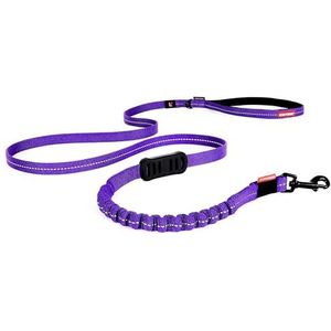 EZYDOG Zero Shock LITE Hondenriem | Zero Shock Technology, schokabsorberend, 1,2 m, kleine honden, middelgrote honden, grote honden, comfortabele gewatteerde handgreep, verkeerscontrole, 122 cm