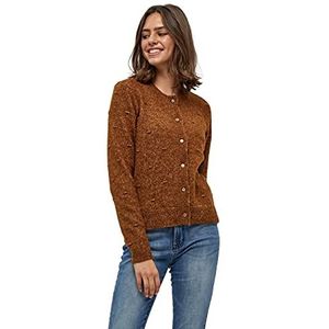 Peppercorn Dames Penelope ronde hals cardigan sweater, Monk's Robe Melange, S