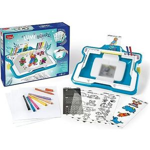 Maped Creativ Lumi Board - Light Up Tekening en Tracing Board, Assorteerd,63 Stuk Set,907021