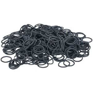 BIFULL Elastische elastieken zwart, 30 mm, 40 stuks