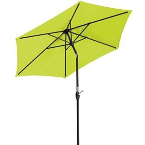 Schneider paraplu Bilbao, appelgroen, ca. 220 cm, 6-delig, ronde parasol.
