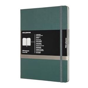 Moleskine Pro Notebook Professional Work Notebook, bosgroen, 19 x 25 cm, 192 pagina's