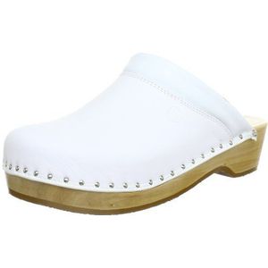Berkemann Unisex Soft-Toeffler Clogs voor volwassenen, wit, 38 2/3 EU