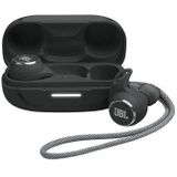 JBL Reflect Aero in ear oordopjes in zwart ; Met adaptieve ruisonderdrukkingstechnologie, een waterdicht ontwerp, Bluetooth en batterijduur van 8 uur