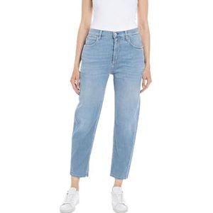 Replay dames baloon fit jeans Keida, 010, lichtblauw, 27W