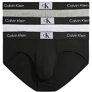 Calvin Klein Herenslips (verpakking van 3), Meerkleurig, XS
