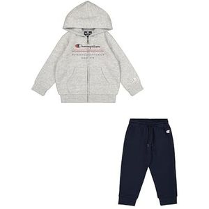 Champion Geschikt voor kinderen en jongeren, Grijs Melange/Marine (NOXM/NNY), 6 Maanden