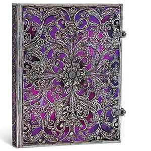 Paperblanks Aubergine notitieboek met harde kaft - Ultra - gelinieerd - 240 pagina's: Lined Ultra