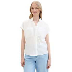TOM TAILOR Damesblouse, 10315 - Whisper White, 34