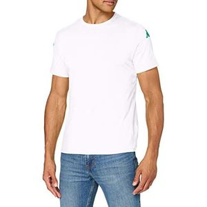Kappa Biva Betis T-shirt, heren, wit/groen, 2XL