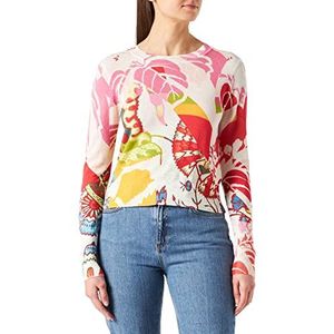 Desigual Dames JERS_la Rochelle Sweater, multicolor, XL