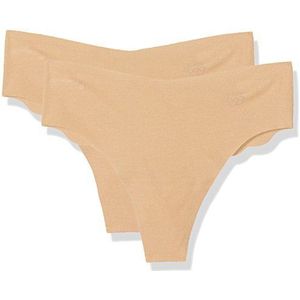 sloggi Damen ZERO Modal H Hipstring C2P Slip, Cognac, XS