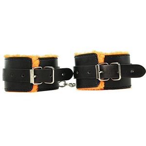 Icon Brands Orange is The New Ankle Love Cuffs, Zwart