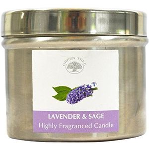 Green Tree Geurkaars Lavender Sage, 150 g