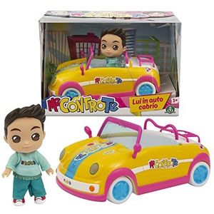 Me Contro Te - Giochi Preziosi Mini Doll 12 cm Luì in auto cabrio, meerkleurig, MEC3000