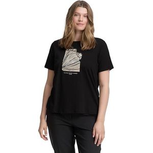 Basic T-shirt - Bloemenprint - Biologisch Katoen - Regular Fit