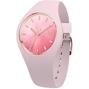 Ice-Watch - ICE sunset Pink - Roze dameshorloge met siliconen armband - 015747 (Maat M)