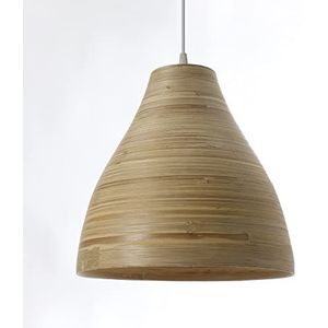 Hanglamp Calcuta gm natuur, bamboe, 60 W, non-plug, ø 40 x H 27 cm