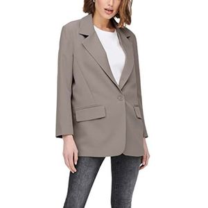 ONLY Blazer voor dames Onlana-berry L/S Ovs Blazer Tlr Noos, falcon, 40