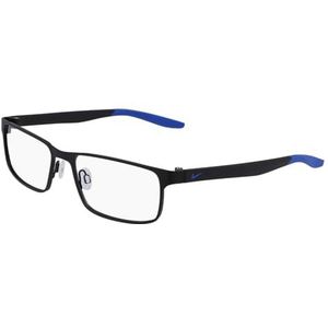 Brillen NIKE 8131 008 Satin Zwart/Racer Blauw