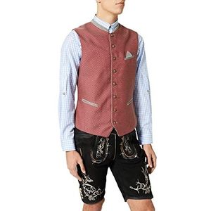 Stockerpoint Herenvest Markus klederdrachtvest, baksteen., 60