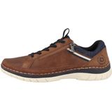 Bugatti Slip-on Sneakers - Vrijetijdsschoen - Cognac Used - Ritssluiting - Laag
