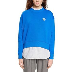 ESPRIT Dames 013EE1J302 sweatshirt, 430/BLUE, XL, 430 / blauw, XL