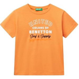 United Colors of Benetton T-shirt, Oranje, 104