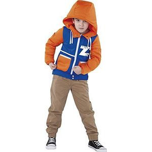 Invizimals – Kostuum jas Z1 Deluxe, voor kinderen, oranje en blauw (Rubie 's S8360) L oranje en blauw