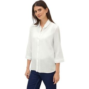 CECIL - Blouse - Wit - Klassieke Blouse - Driekwart Mouw