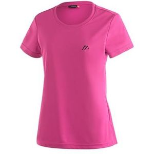 Maier Sports Dames Shirt Waltraud, Pink Flambé, 42, 3000021