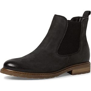 Tamaris Chelsea boots voor dames, Zwart Black Struct 021, 40 EU
