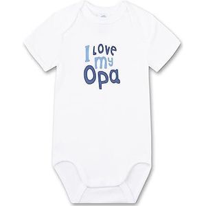 Sanetta Unisex Baby 324267 Body White, 56, wit, 56 cm