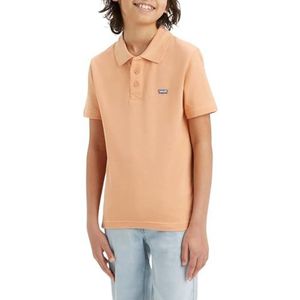Levi's - LVB BACK NECK TAPE POLO - Poloshirt - Peachbloom - Korte Mouwen - 100% Katoen