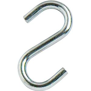 Bulk Hardware BH01895 38 x 3,4 mm keukenhaak (verpakking van 5), wit, 5 stuks