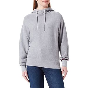 Tommy Hilfiger Vrouwen Global STP Hoodie Trui Truien, Lichtgrijs HTR, M