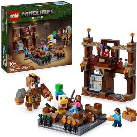 LEGO - Minecraft De Arena bij het Boslandhuis - Bouwstenen - Multikleur - Kunststof
