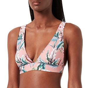 ESPRIT Malibu Beach RCS Pad. Bra Top Bikini voor dames, Salmon 3, 42/C