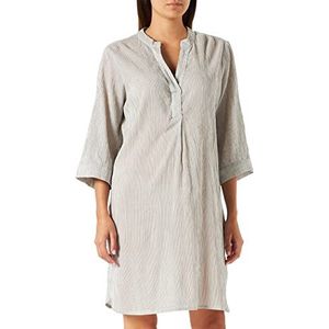 Part Two Nainepw Tu Tunic Relaxed Fit T-shirt voor dames, Vetiver Stripe,