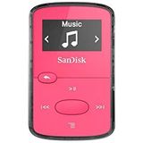 SanDisk Clip Jam MP3-Speler 8 GB (Persoonlijke Muziekspeler, Geïntegreerde MicroSD-Kaartsleuf, Scherm Van 1 Inch, Batterij Tot 18 Uur, 2 Jaar Garantie) Roze