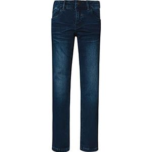 NAME IT Jongens Jeans, donkerblauw (dark blue denim), 116 cm