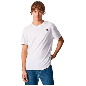 Pepe Jeans Jimmy poloshirt voor heren, Wit (wit), M