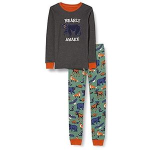 Hatley Jongens biologisch katoen lange mouw applicatie pyjama set pyjama