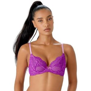 Gossard Superboost Kant Niet-Gewatteerde Plunge BH Orchidee 32B, Orchidee, 70B