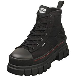 Palladium Revolt Hi Army Sneakers voor dames, Zwart, 38 EU