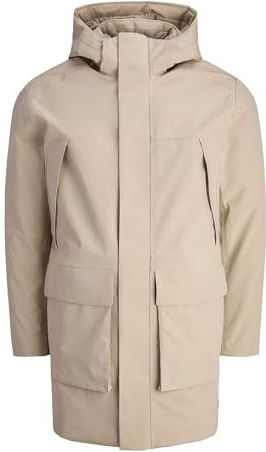 Jack & Jones Premium Winterparka 'JPRCCMOON'  donkerbeige