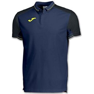 Joma poloshirt Granada blauw-zwart M/C, heren, 6XS-5XS