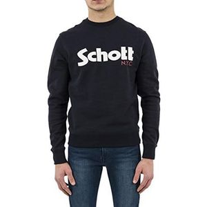 Schott NYC Swcrew Sweatshirt voor heren - blauw - XXL