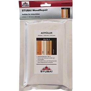 STUBAI WoodRepair Takkenvuller voor houtschade, 150 mm, 8 staven, mix 1
