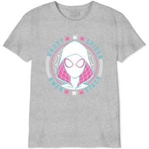 Marvel T-shirt voor meisjes, Grijs Melange, 6 Jaren